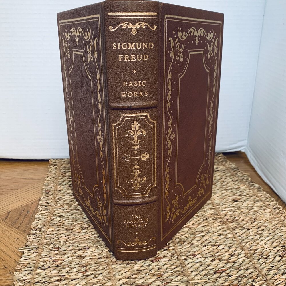 "The Basic Works of Sigmund Freud - Ltd Edition Leather Bound Franklin Library